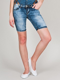 szorty jeansowe