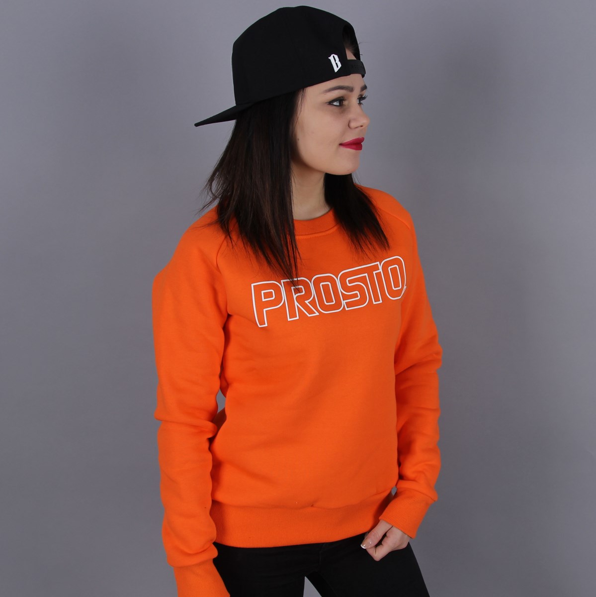 bluza prosto pomarańczowa